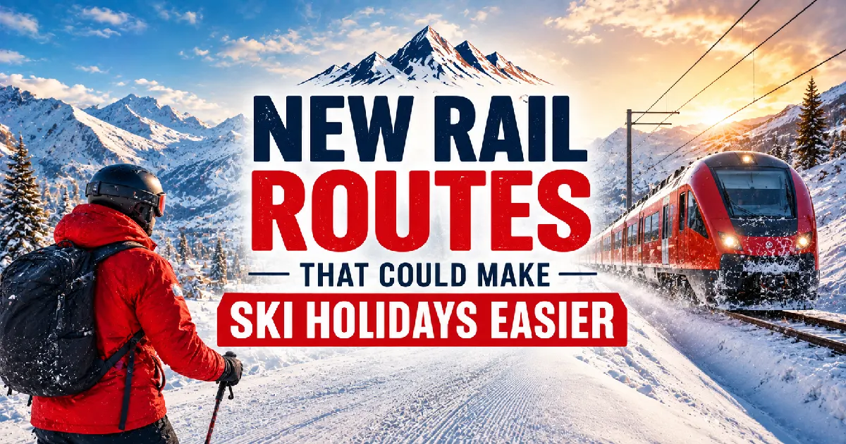 New rail routes for easier ski holidays