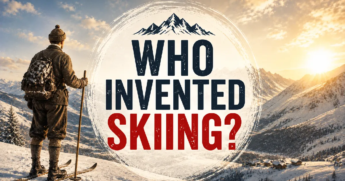 Who invented skiing, from prehistoric ski evidence to the development of modern ski sport