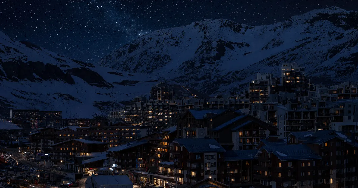 Tignes ski resort
